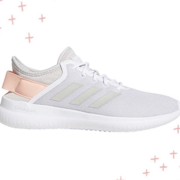 adidas Shoes - Adidas Cloudform QT Flex gray and blush pink shoes